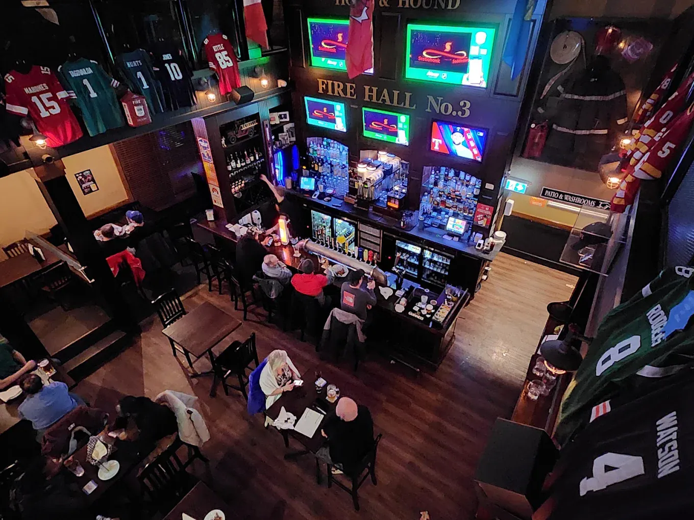 Pub interior