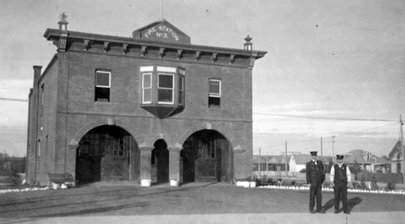 Historic firehall building
